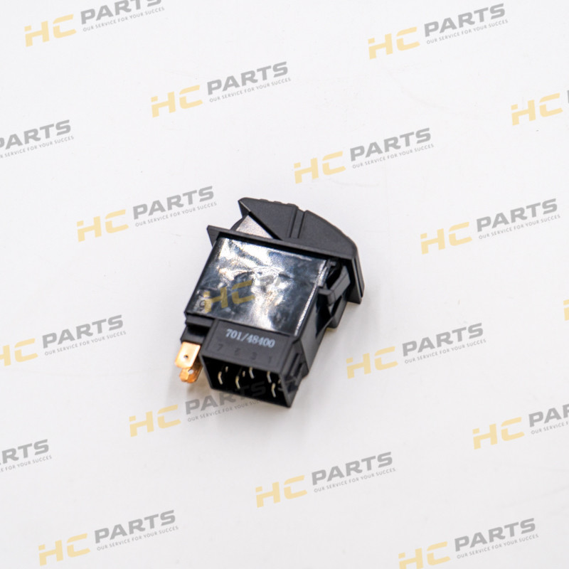 JCB Cab light switch 2 steps