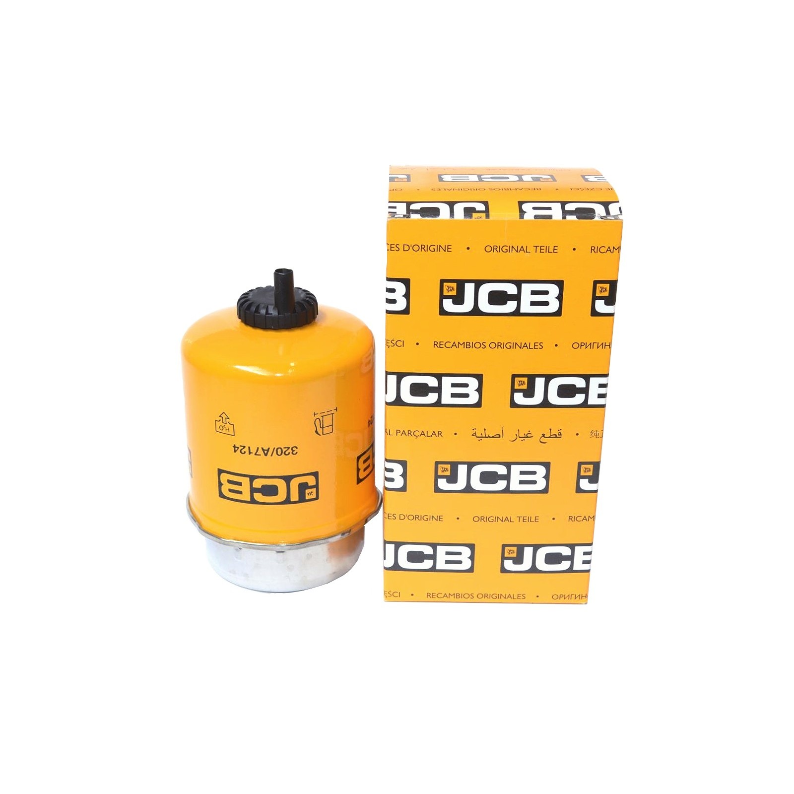 Топливный фильтр 30 микрон JCB 3CX 4CX DieselMax