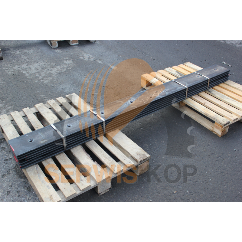 Toeplate / bolt 2406x203x19 suitable for CAT