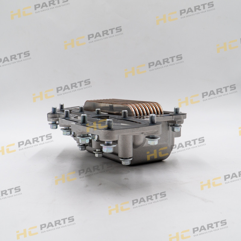Engine oil cooler with a housing PERKINS RE - 3CX 4CX ORIGINAL