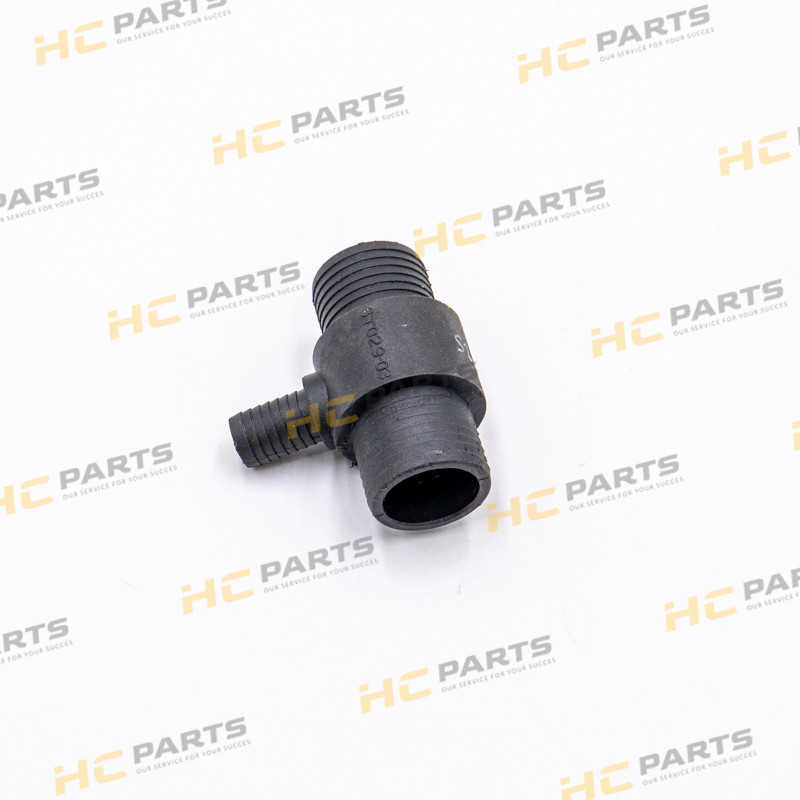 JCB Cooling system hose connector - ORIGINAL