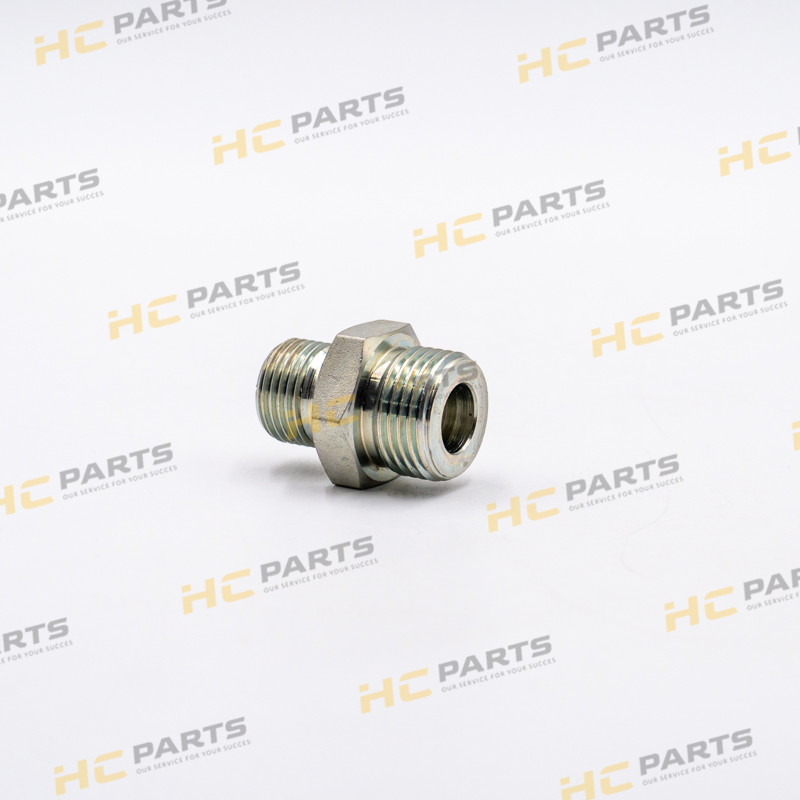 Адаптер фильтра коробки передач JCB 1/2 "BSP x 1" UNF - AZERI PARTS