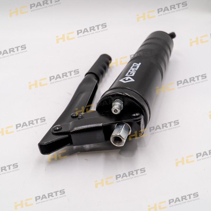 JCB Manual grease gun + flexible hose - GROZ
