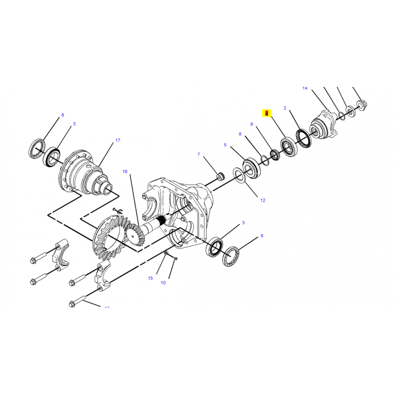 ПОДШИПНИК РОЛИКА АТАКИ NSK OEM ЭКСКАВАТОР-ПОГРУЗЧИК CAT