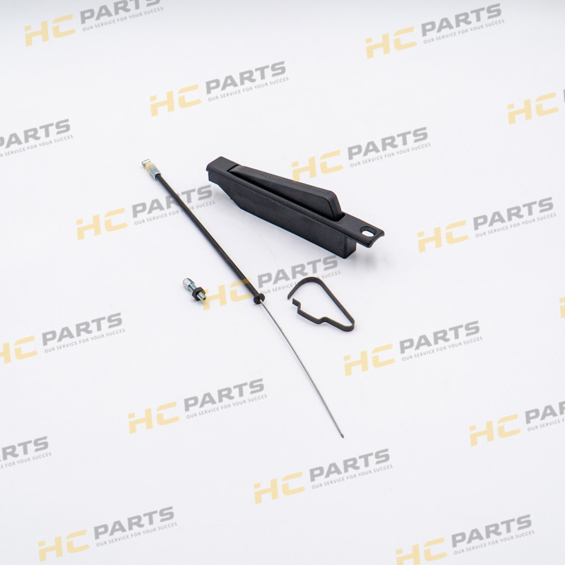 JCB Interior door handle with cable P12 - 3CX 4CX