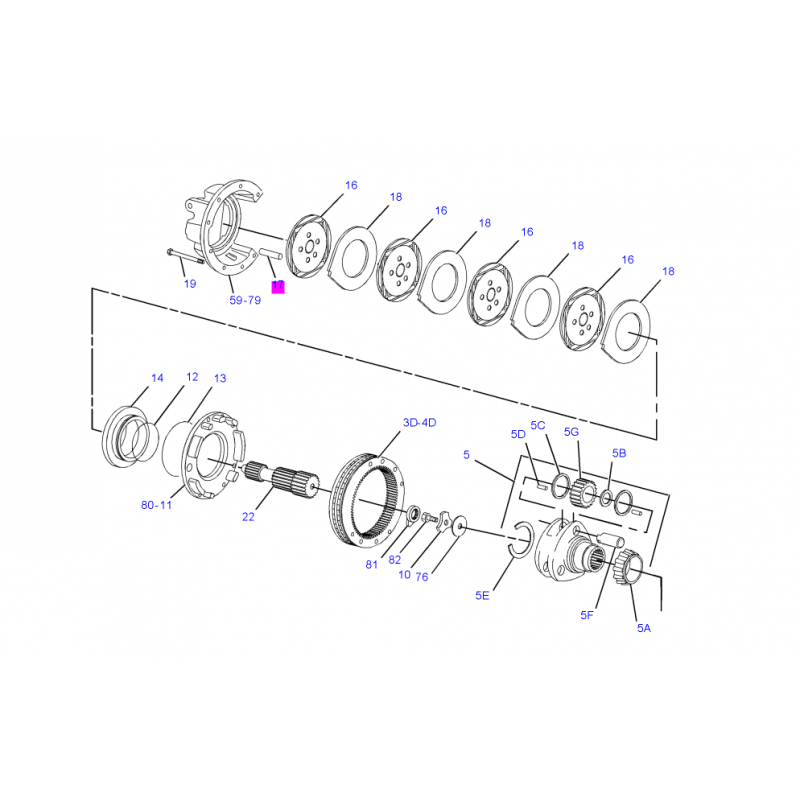 ПРЕДОХРАНИТЕЛЬНЫЙ ШТИФТ 22X85 ЭКСКАВАТОР-ПОГРУЗЧИК CAT