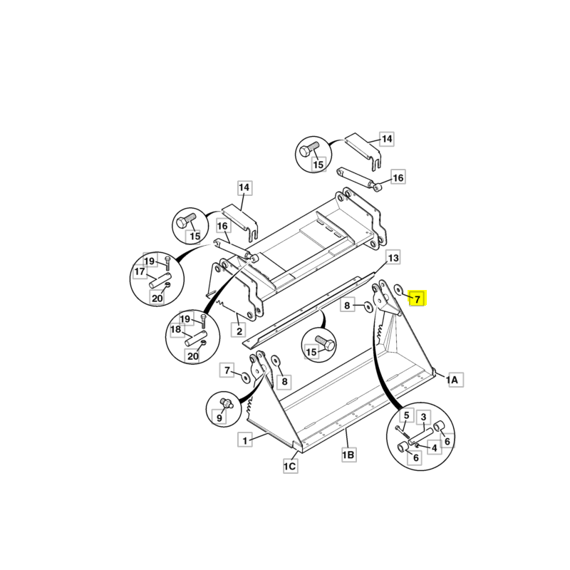 ПРОКЛАДКА 0.5 MM JCB