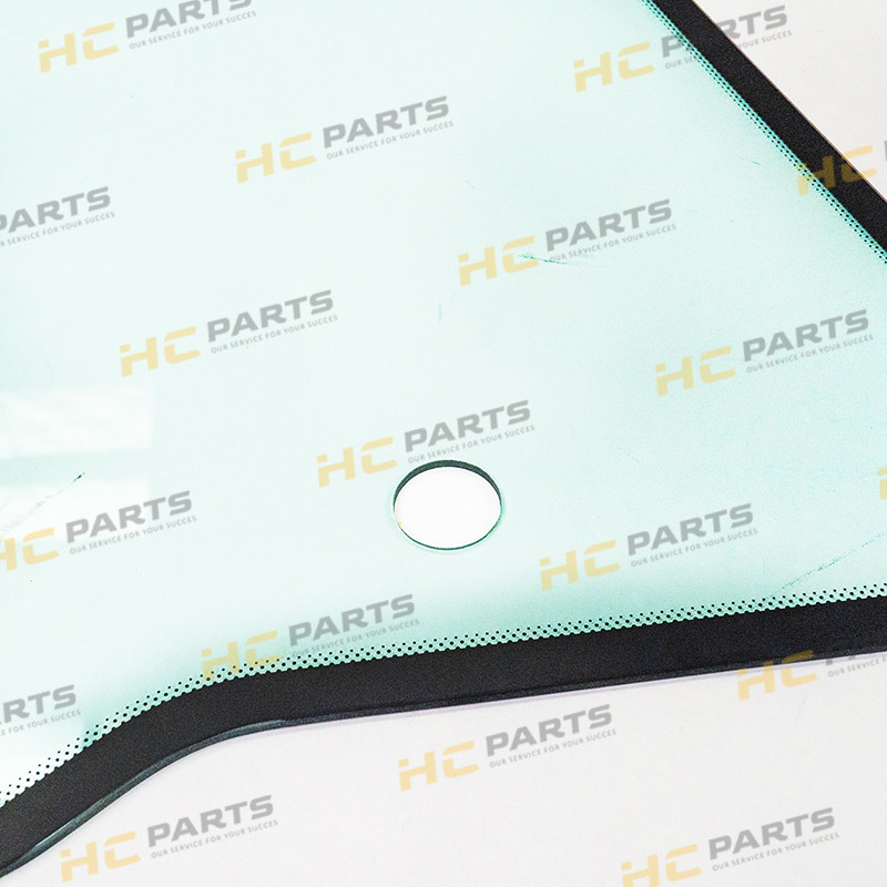 JCB Left door upper glass - 3CX 4CX P12