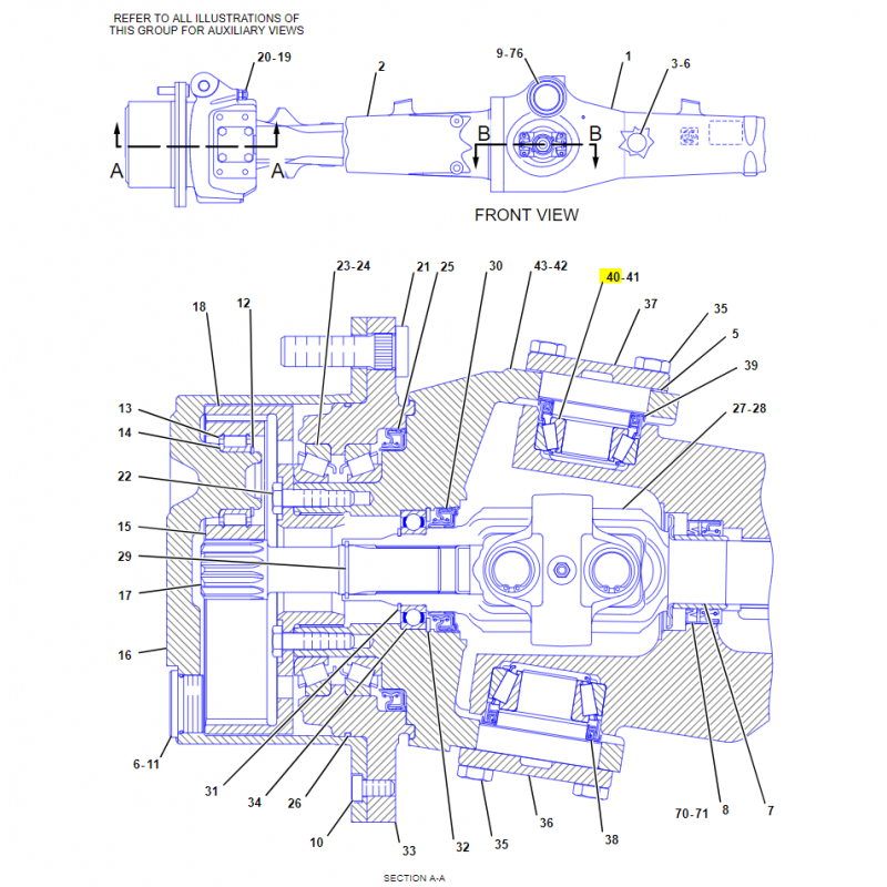 ПОДДОН КРОССОВЕРА CAT ЭКСКАВАТОР-ПОГРУЗЧИК CVA
