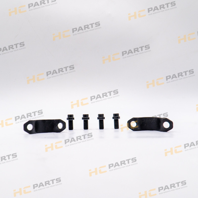 JCB Set of clamps and bolts - Cross mount on the propeller shaft