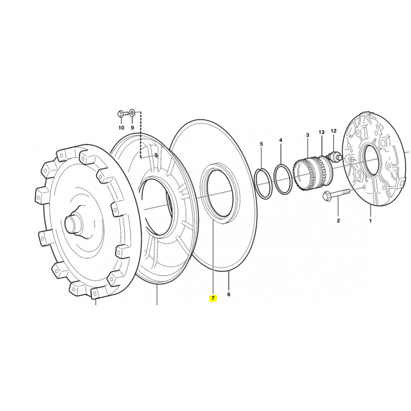 ОЭМ САМОСВАЛА ВОЛЬВО ГИДРОТРАНСФОРМАТОРА УПЛОТНЕНИЯ