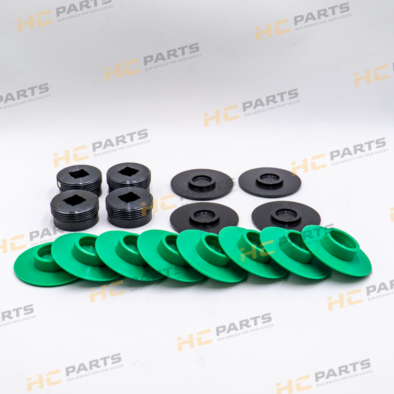 JCB Set of wearpads stabilizers (5mm) - 3CX 4CX