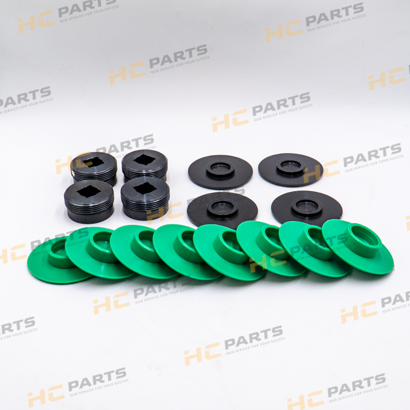 JCB Set of wearpads stabilizers (5mm) - 3CX 4CX