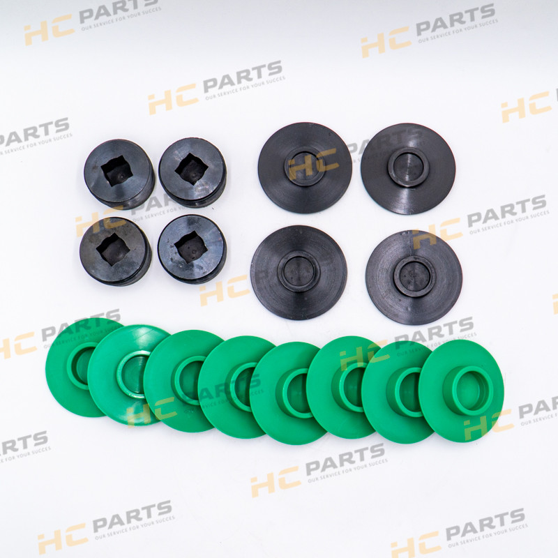 JCB Set of wearpads stabilizers (5mm) - 3CX 4CX