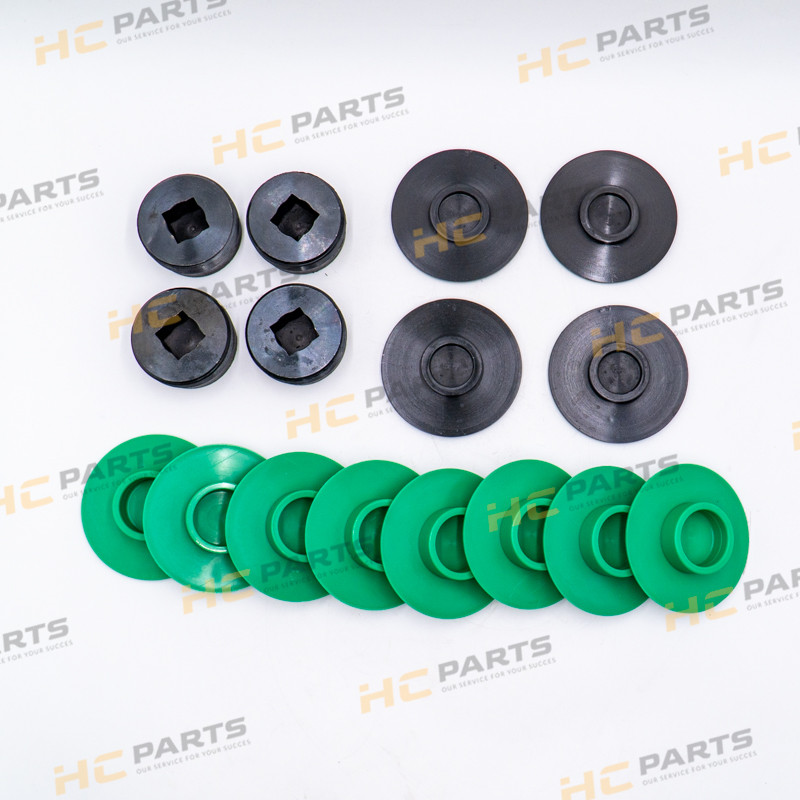 JCB Set of wearpads stabilizers (5mm) - 3CX 4CX