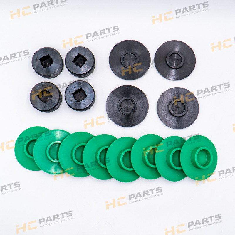 JCB Set of wearpads stabilizers (5mm) - 3CX 4CX