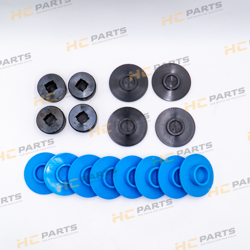 JCB Set of wearpads stabilizers (7mm) - 3CX 4CX