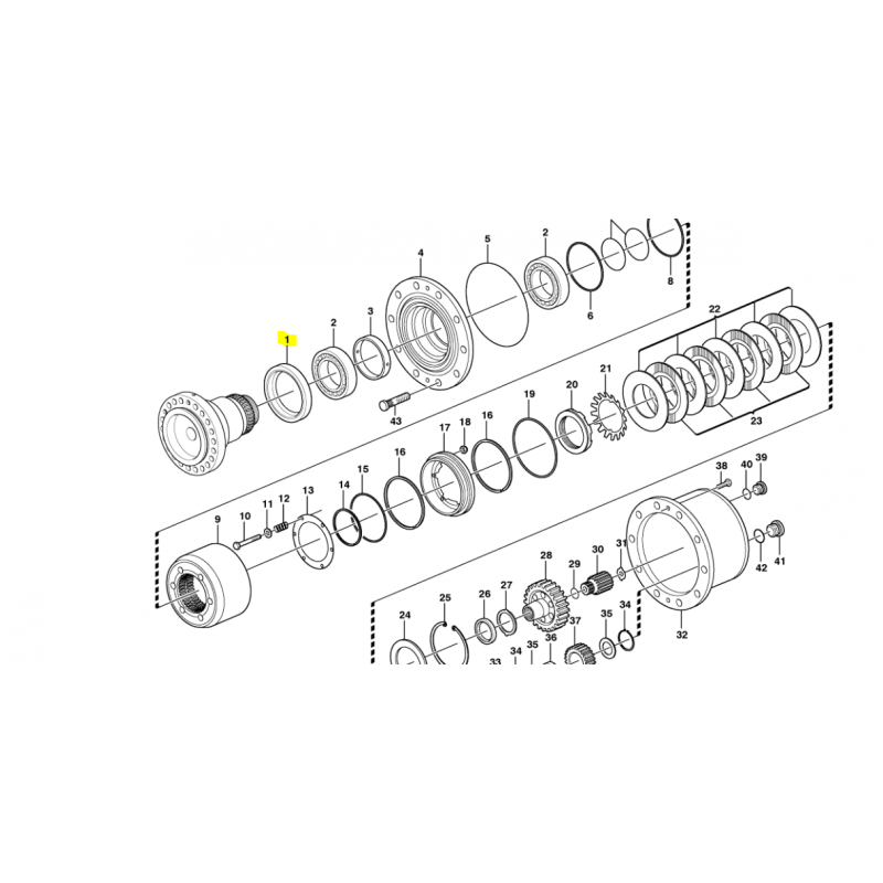 УПЛОТНЕНИЕ VOLVO ЭКСКАВАТОР