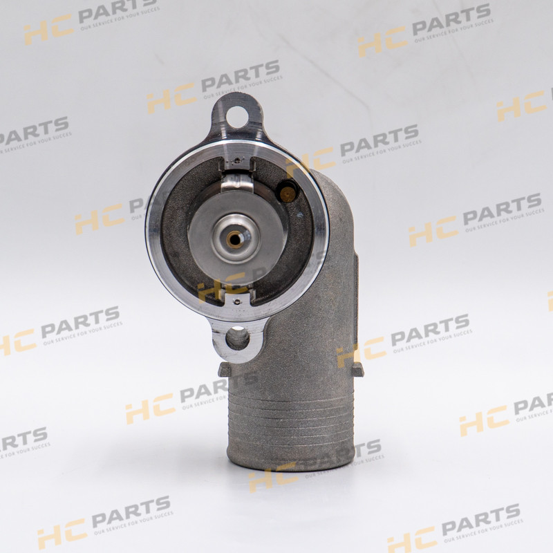 JCB Thermostat with housing engine RJ, RE, RG - 3CX 4CX PERKINS