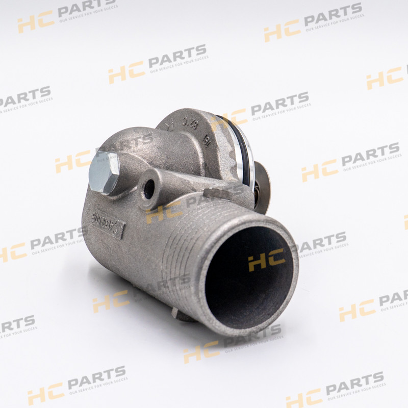JCB Thermostat with housing engine RJ, RE, RG - 3CX 4CX PERKINS