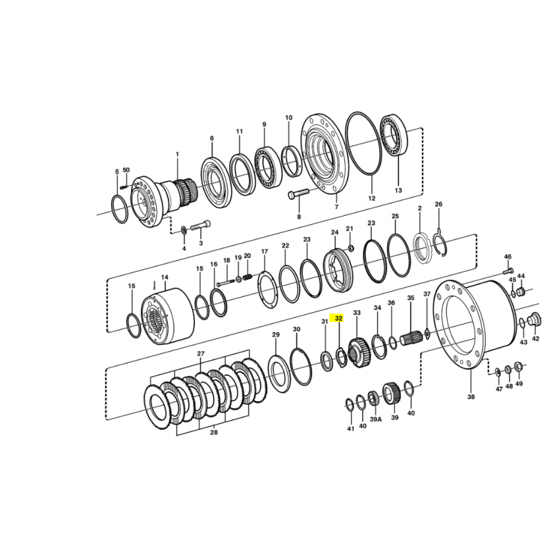 МОЙКА В МОСТУ VOLVO ЭКСКАВАТОР МИНИ-ПОГРУЗЧИК