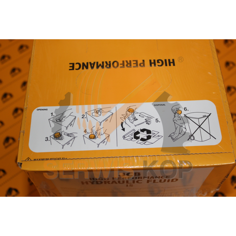 Brake fluid suitable for JCB HP15 - 5L