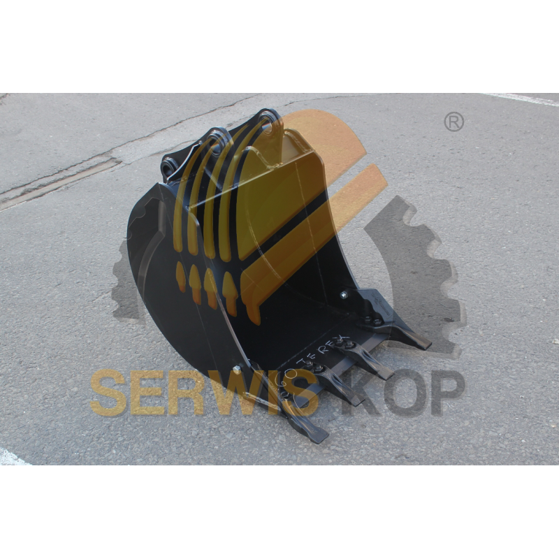 Bucket 60 cm suitable for TEREX 760, 820, 860, 970 HB400 - NEXGEN