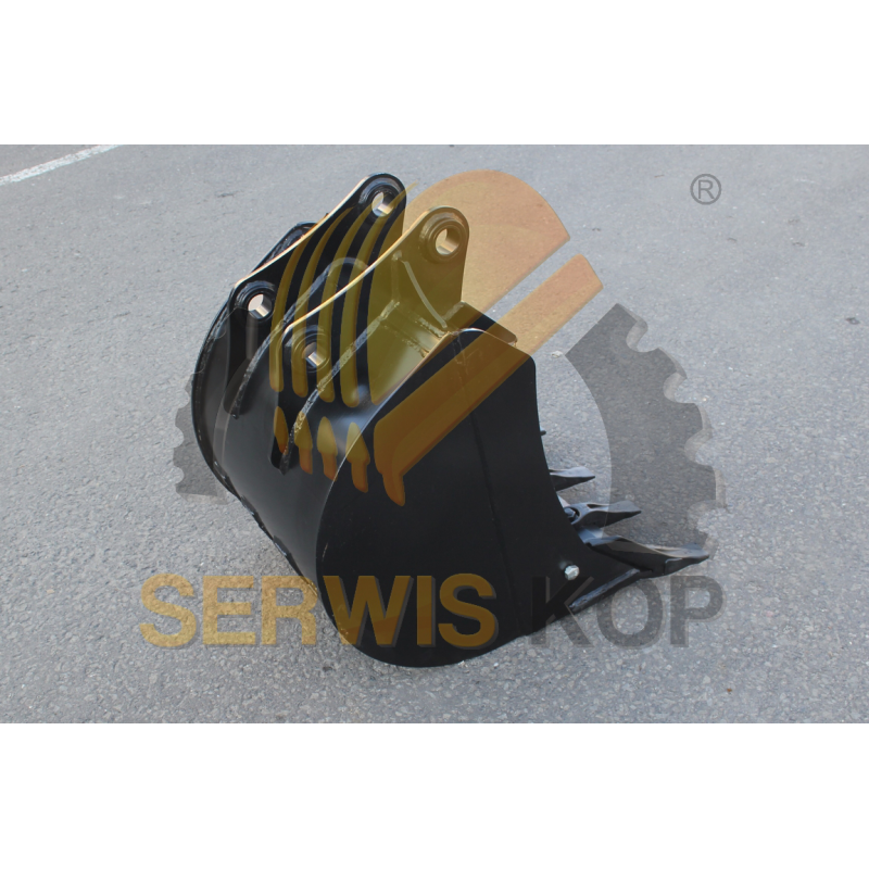 Bucket 60 cm suitable for TEREX 760, 820, 860, 970 HB400 - NEXGEN