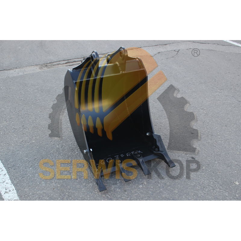 Bucket 60 cm suitable for TEREX 760, 820, 860, 970 HB400 - NEXGEN