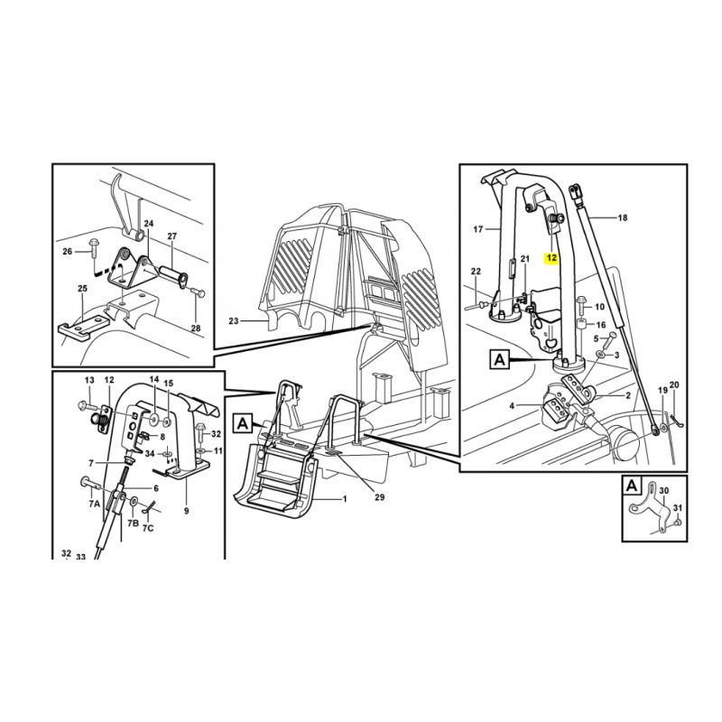 БОЛТ БЛОКИРОВКИ OEM VOLVO САМОСВАЛ