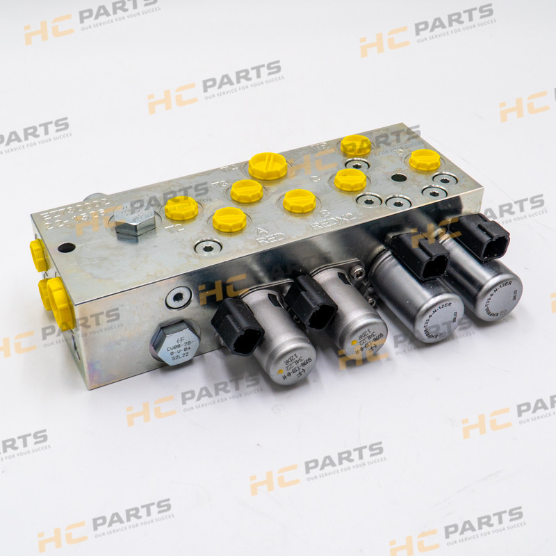 JCB Manifold pilot with coils - 3CX 4CX OEM