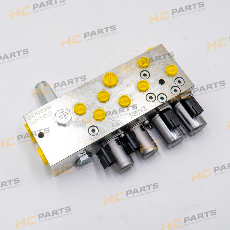JCB Manifold pilot with coils - 3CX 4CX OEM