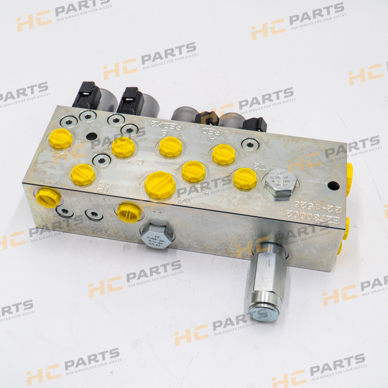 JCB Manifold pilot with coils - 3CX 4CX OEM