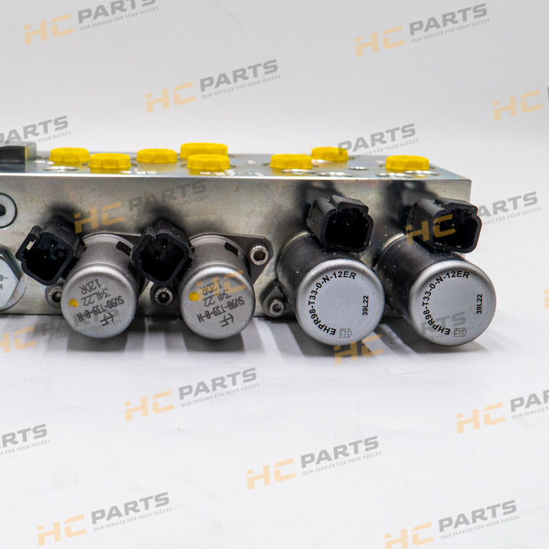 JCB Manifold pilot with coils - 3CX 4CX OEM