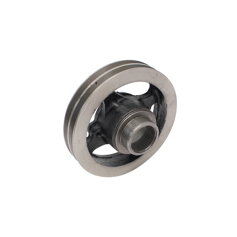 Double belt pulley, suitable for JCB