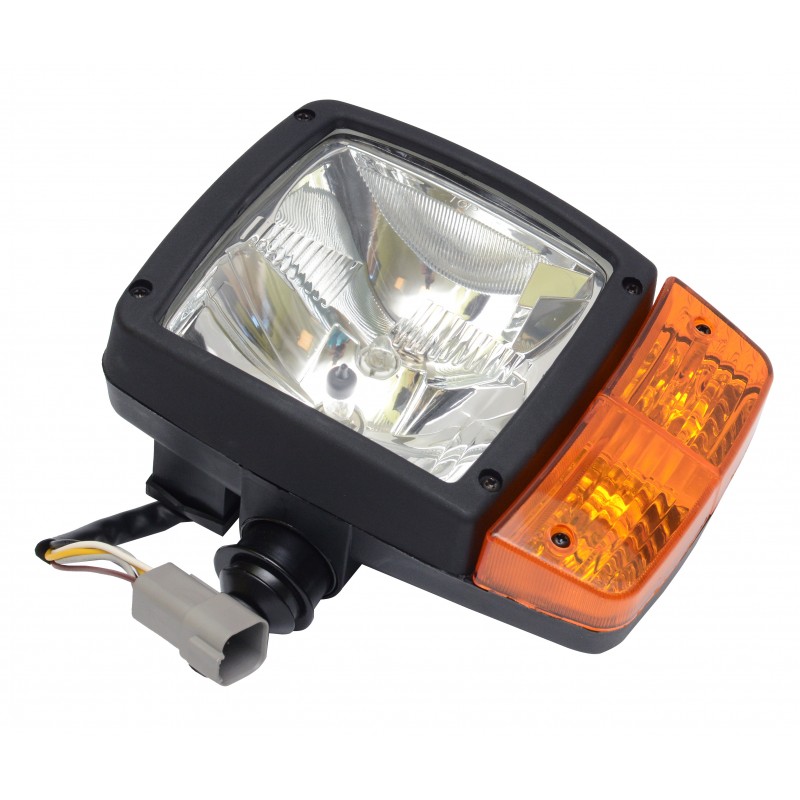 ПЕРЕДНИЙ ЛЕВЫЙ ДОРОЖНЫЙ ФОНАРЬ VOLVO CASE TEREX LIBHER
