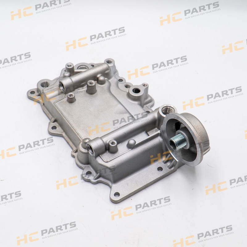 Корпус масляного радиатора двигателя JCB DIESELMAX ECOMAX-AZERI PARTS