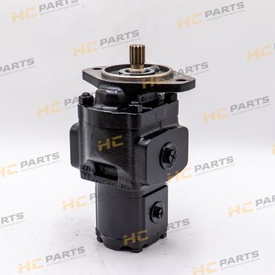 JCB гидравлический насос 2 секционный 37 + 14cc / REV-PARKER