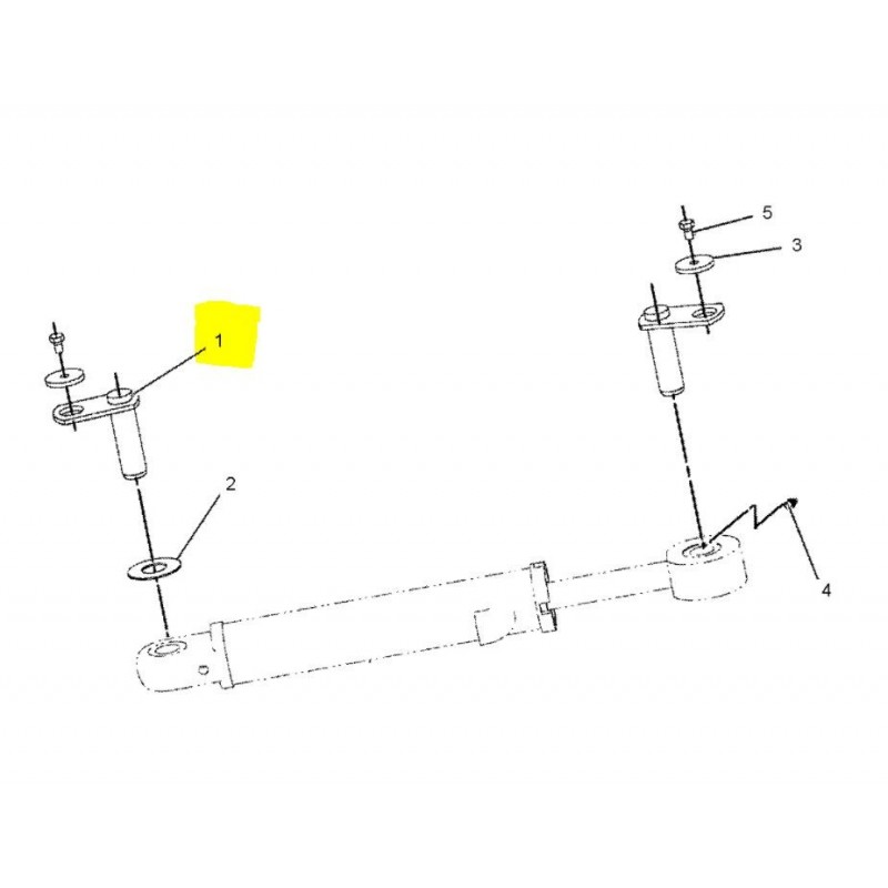 CVA PIN ПРИВОДА КОВША CAT КОЛЕСНЫЙ ПОГРУЗЧИК