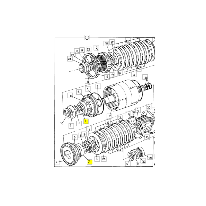 УПЛОТНЕНИЕ СЦЕПЛЕНИЯ КОРОБКИ ПЕРЕДАЧ JCB