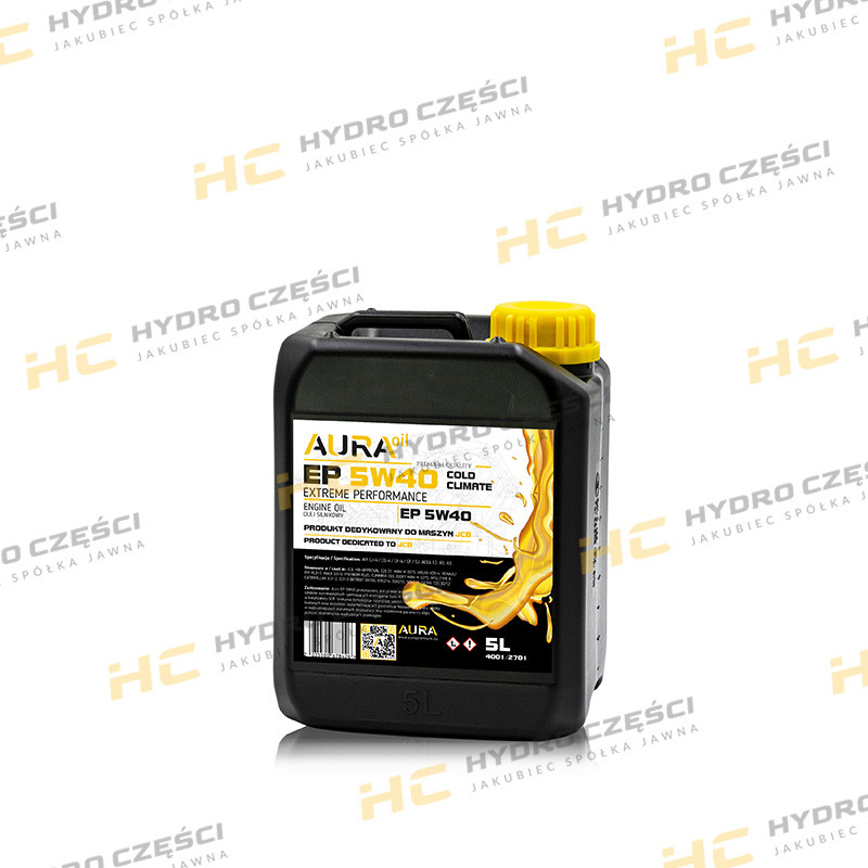 AURA — моторное масло 5W40 CJ4 COLD CLIMATE 5 л