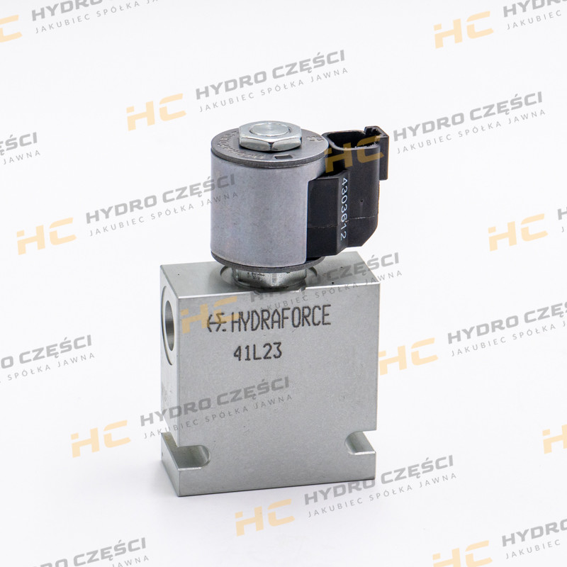 JCB Solenoid valve with coil - HYDRAFOCE