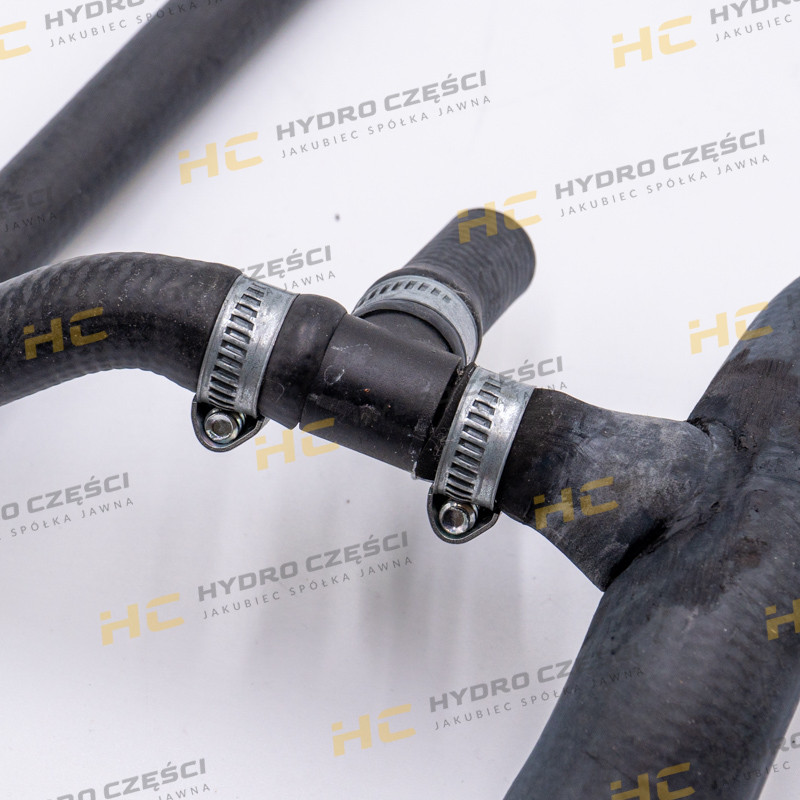 JCB Lower radiator hose - OEM