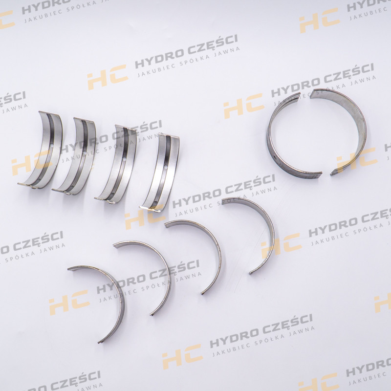 JCB Main bearings -0,5mm with locks DIESELMAX - OEM