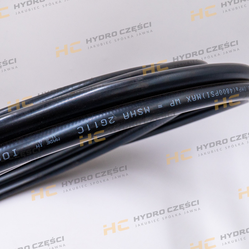 JCB BOOM hydraulic hose 3/8" BSP 4300mm - AZERI PARTS