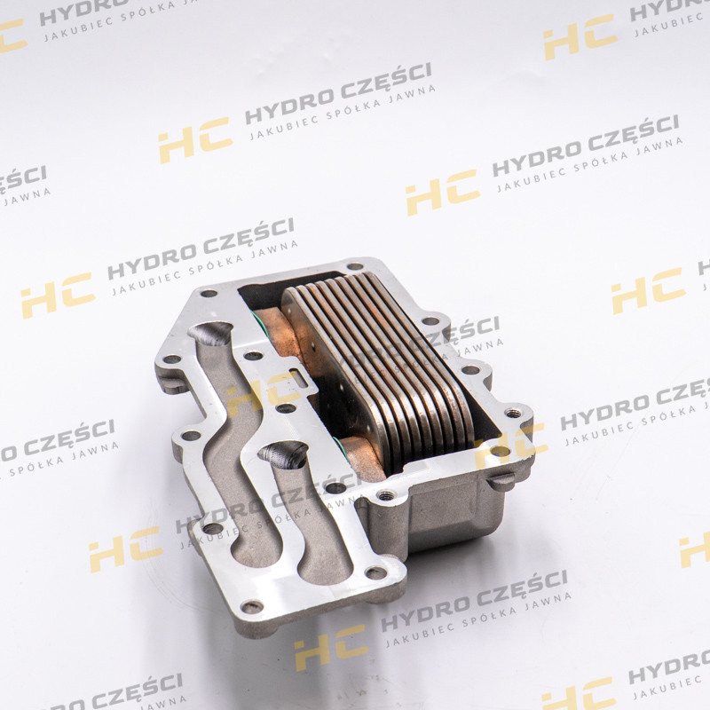 Engine oil cooler with a housing PERKINS RE - 3CX 4CX KMP