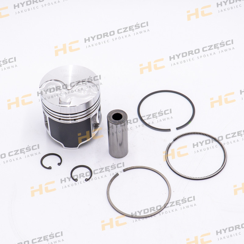 JCB Piston with rings 84mm PERKINS HP - mini excavators KMP BRAND