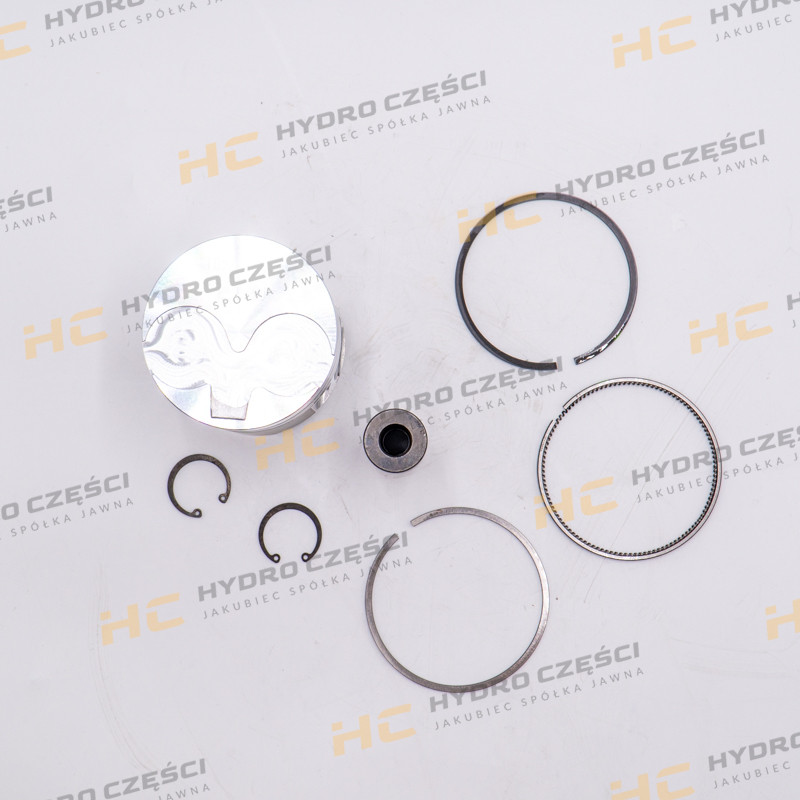 JCB Piston with rings 84mm PERKINS HP - mini excavators KMP BRAND