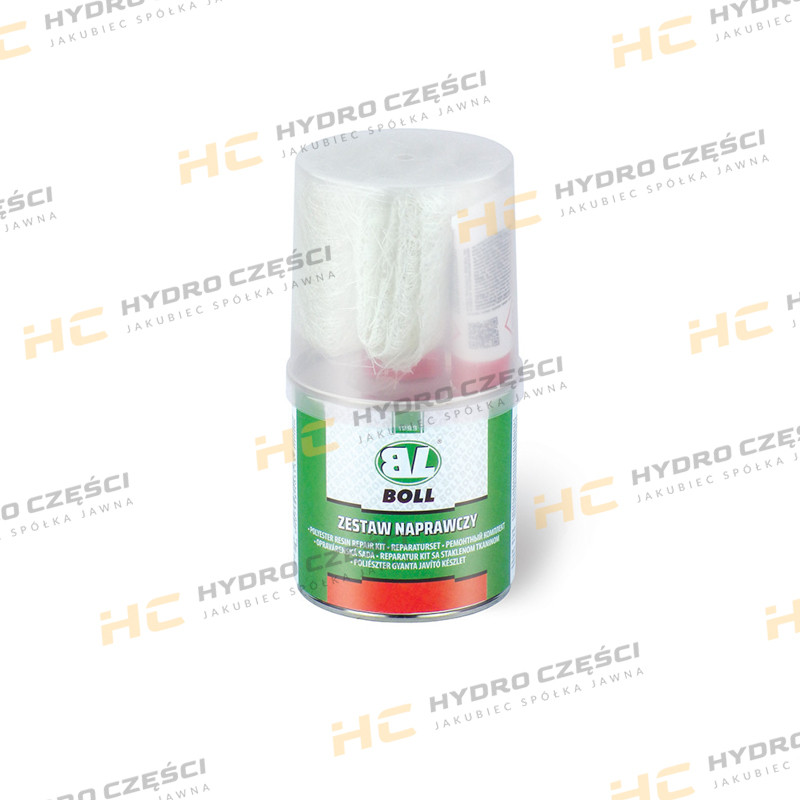 BOLL Repair Kit Filler 250g + Fiberglass 0.25m² + Hardener 8g