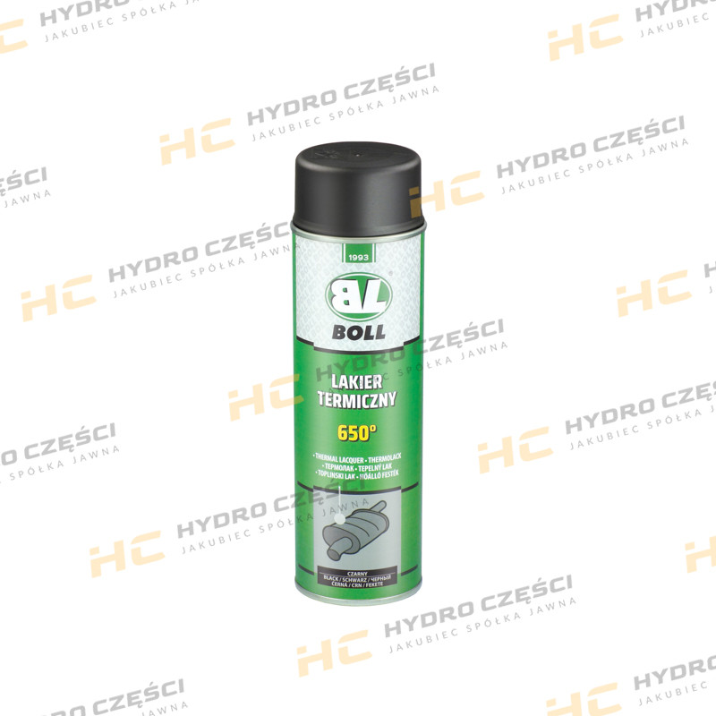 BOLL Heat-Resistant Paint Black Spray - 500 ml